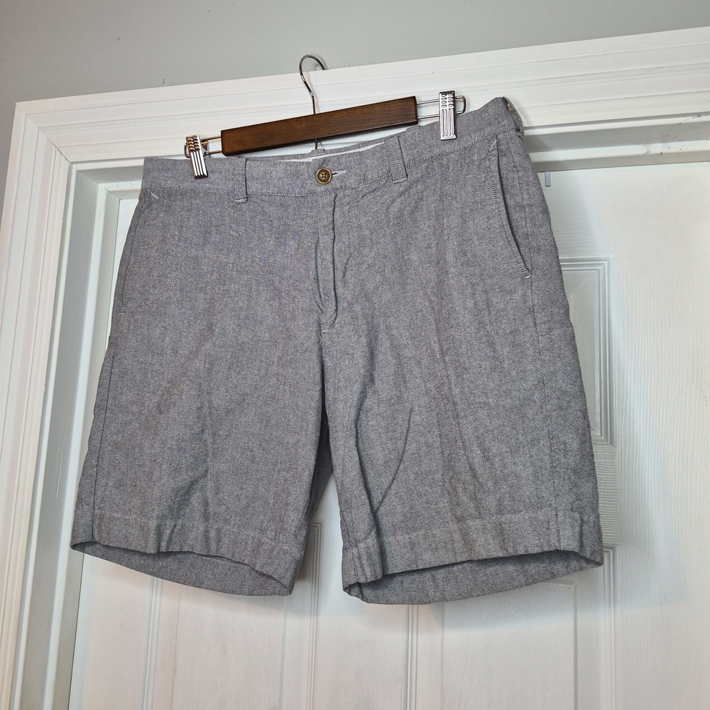 J. Crew Men's Sunwashed Oxford Shorts Size 34w